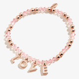 'Love' Stretch Charm Bracelet