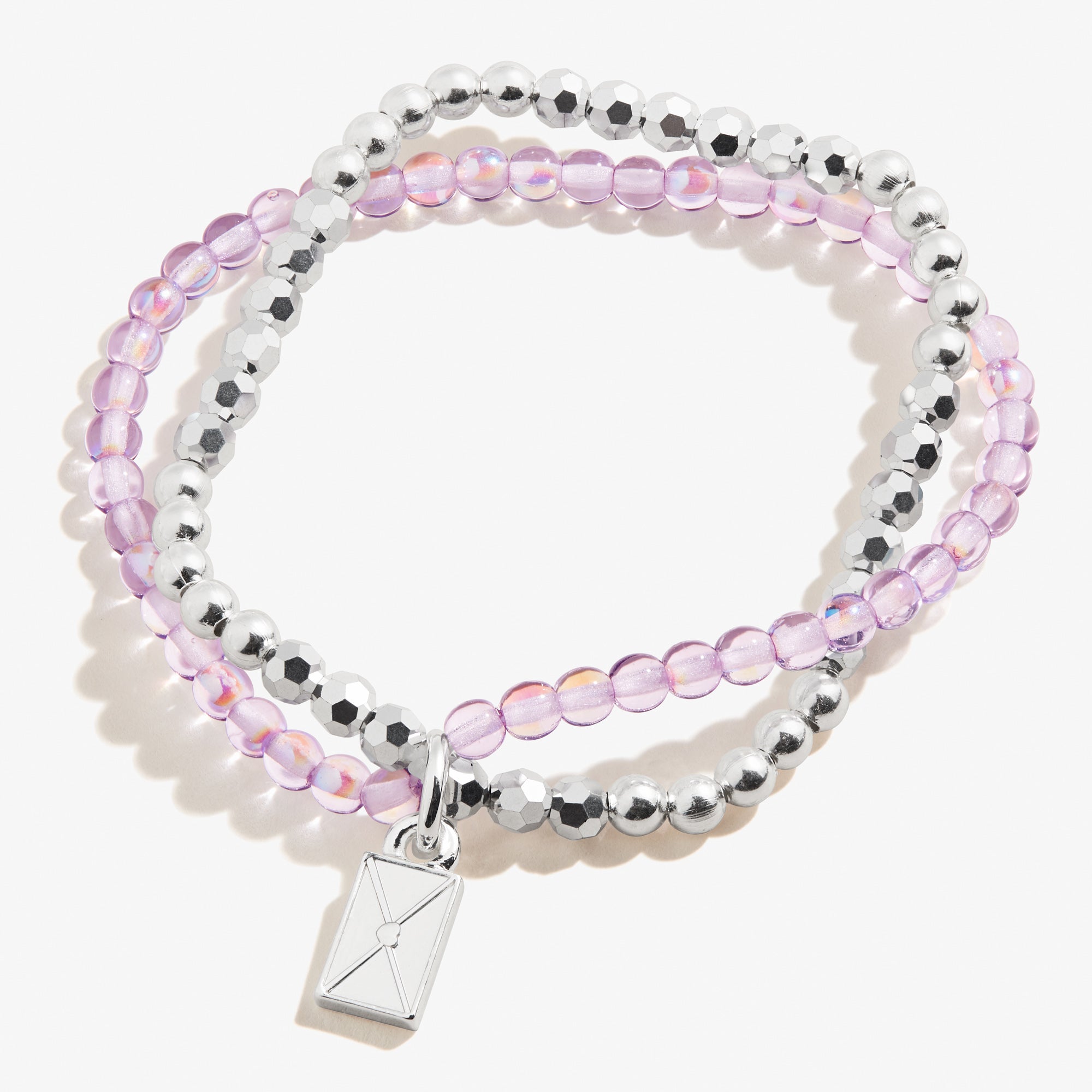 Love Letter Beaded Stretch Charm Bracelet – ALEX AND ANI