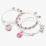 'Lucky Lady' Charm Bangles, Set of 3