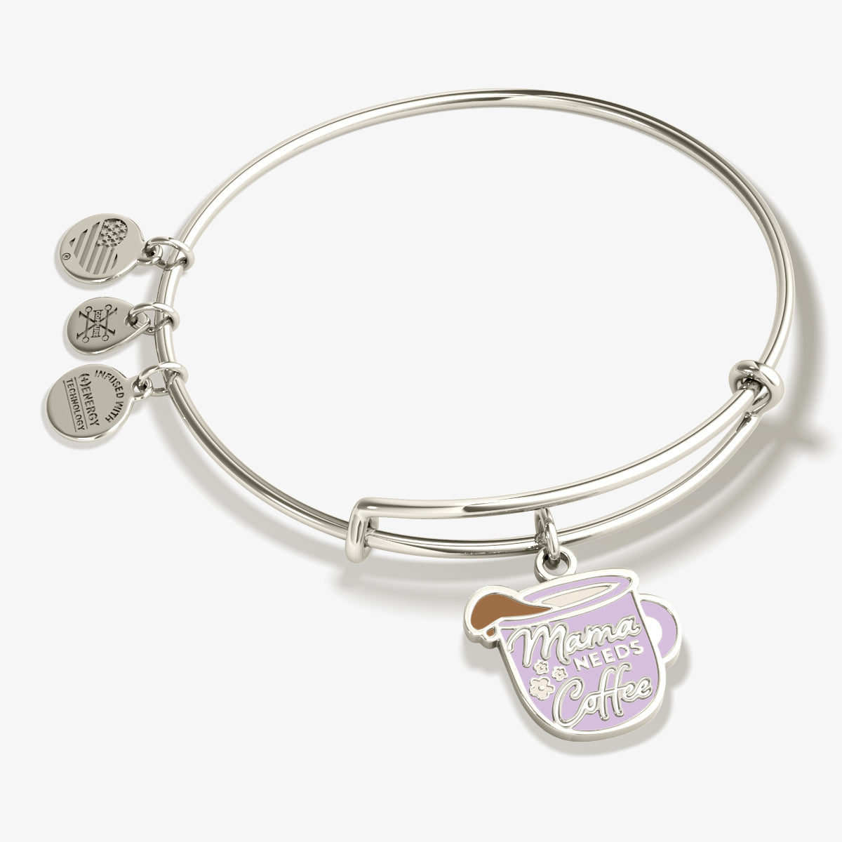 Mama Needs Coffee' Charm Bangle Bracelet Alex and Ani – ALEX AND ANI