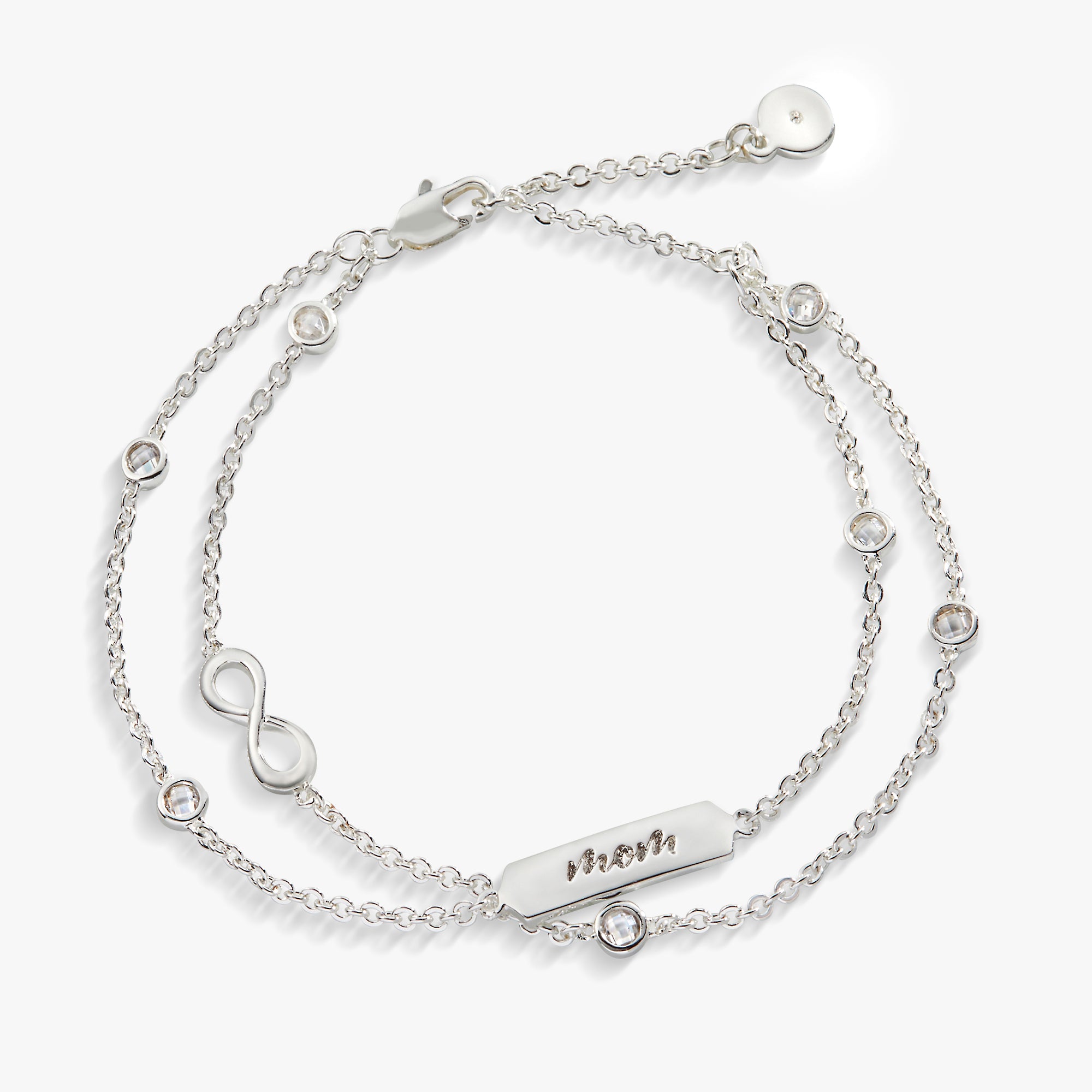 Mom' Infinity Bracelet, Adjustable ALEX AND ANI