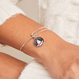 'Nama-Sleigh' Holiday Santa Charm Bangle