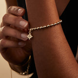 North Star Adjustable Ball Chain Bracelet
