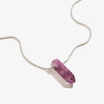Amethyst Gemstone Necklace, Sterling Silver, Alex and Ani