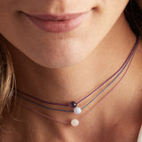 Rose Quartz Gemstone Cord Necklace