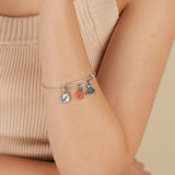 Space Jam Tweety + Sylvester Trio Charm Bangle