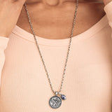 Archangel Michael Duo Charm Necklace