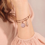 Harry Potter™ 'Leviosa' + Feather Duo Charm Bangle