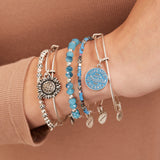Token of Friendship Charm Bangles, Set of 5