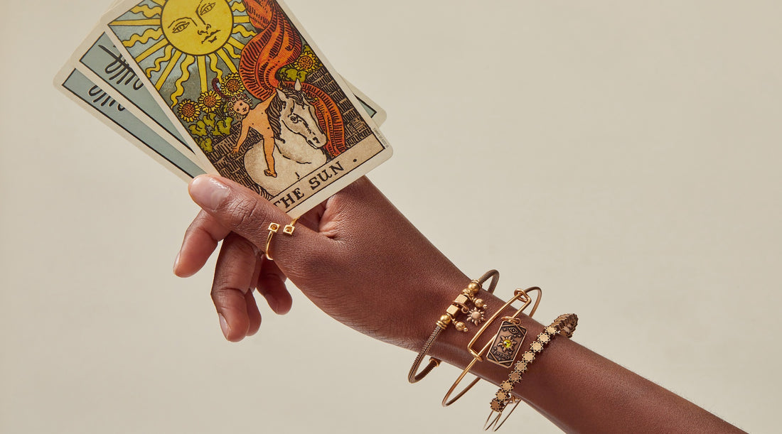 sun oracle card and sun bracelets