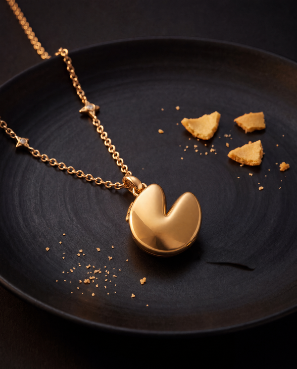 Fortune Cookie 'It's Your Lucky Day' Locket Pendant | Alex and Ani