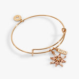 2025 Winter Snowflake Charm Bangle