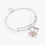 2025 Winter Snowflake Charm Bangle