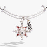 2025 Winter Snowflake Charm Bangle