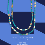 'You Are My Sunshine' Morse Code Convertible Bracelet or Necklace