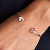 Breast Cancer Awareness Pink Ribbon Flex Cuff