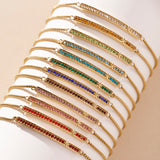 June Everyday Birthstone Pave Bolo Bracelet