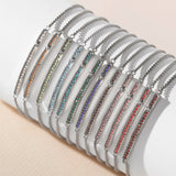 October Everyday Birthstone Pave Bolo Bracelet