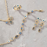 Evil Eye Linear Bracelet