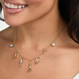 Bridal Multi-Charm Necklace