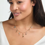 Bridal Multi-Charm Necklace