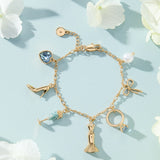 Bridal Multi-Charm Bracelet