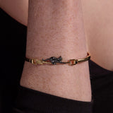 Celestial Cat Tension Bangle