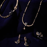 Celestial Cat Inline Necklace