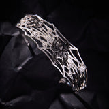 Glow in the Dark Spider Web Cuff