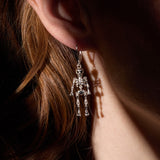 Skeleton Drop Earring