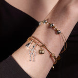 Skull Beaded Bangle