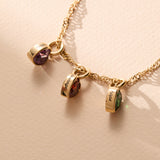 January 'Courage' Heart Birthstone Charm