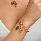 'Spill the Tea' Cup & Tea Bag Stretch Bracelet