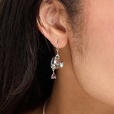 'Spill the Tea' Cup Drop Earrings