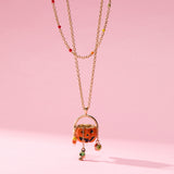 Trick or Treat Layered Necklace
