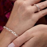 Puffy Rope Chain Bracelet