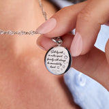 Mom Butterfly Disc Charm