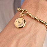 Niece Lavender Disc Charm