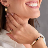 'Pray, Wait and Trust' Cuff Bracelet