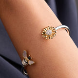 Sunflower & Bee Flex Cuff