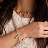 Snow Games Multi Charm Bolo Bracelet