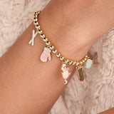 Snow Games Multi Charm Bolo Bracelet