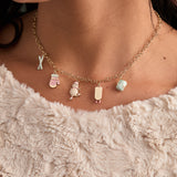 Snow Games Multi Charm Necklace