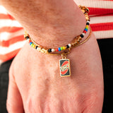 UNO™ Reverse Color Beaded Stretch Bracelet