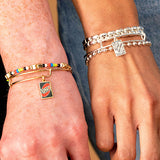 UNO™ Reverse Color Beaded Stretch Bracelet