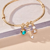 'Mom' Elongated Interchangeable Charm