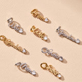 'Grandma' Elongated Interchangeable Charm