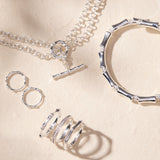Bamboo Trio Ring Set