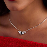 Crystal Bat Pendant