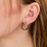 HOUSE OF THE DRAGON™ Syrax Front to Back Hoop Earrings